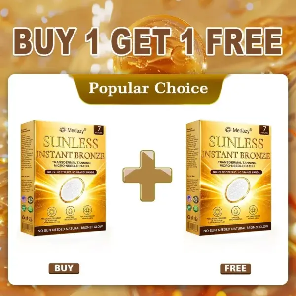 Medazy Sunless Tanning Microneedle Patch – DHA-Free Glow - Image 3