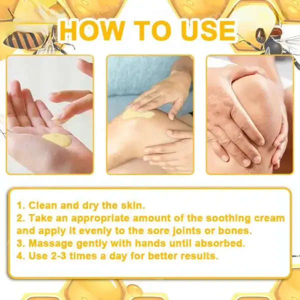 Bee Venom Instant Ultra Strength Pain Relief Therapy Cream - Image 11