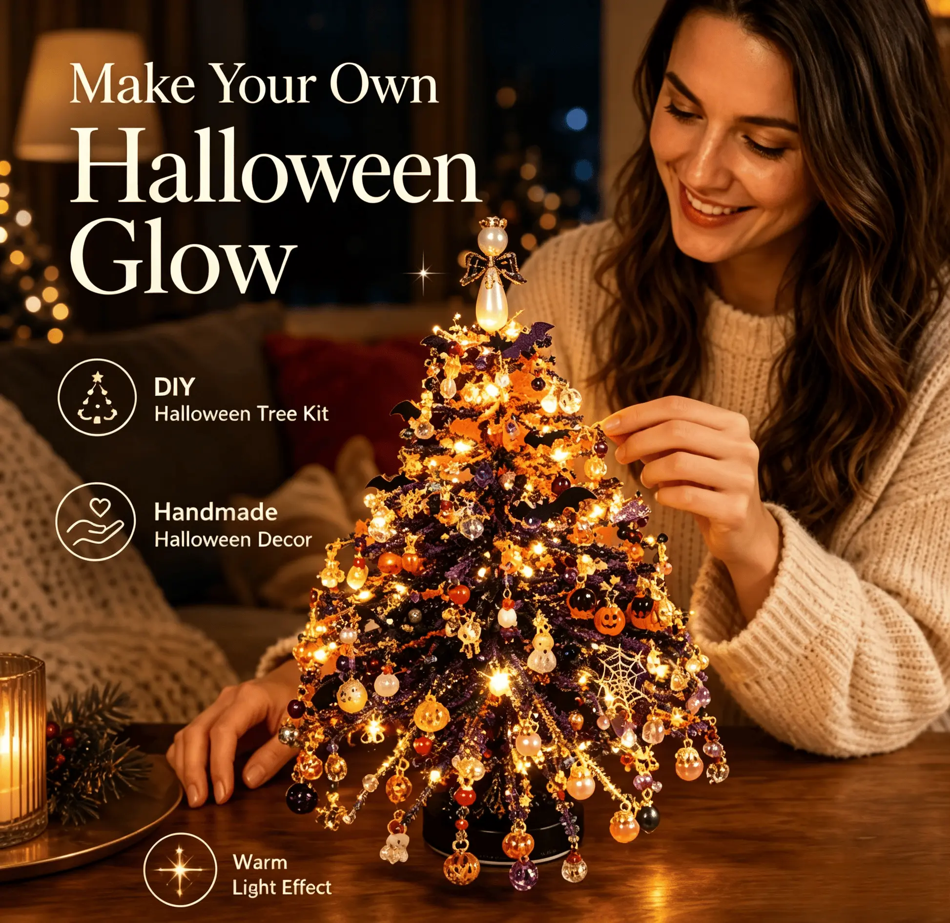 🎄✨ DIY Beaded Christmas Tree Kit – 🎅Create Your Own Sparkling Holiday Decoration - Image 10