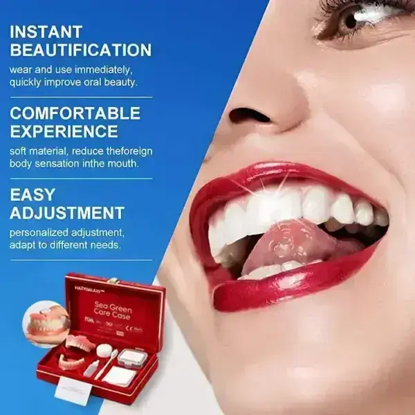 -Ends Today: 70% OFF! Full Denture with Strong Suctiond Custom-Fit Full Functional Dentures🦷 - Image 2