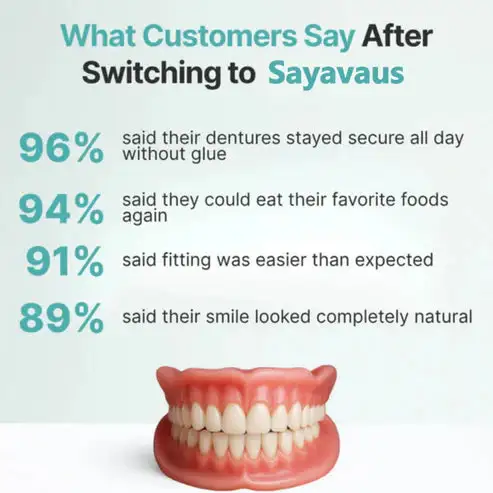 🌎Ends Today: 70% OFF! Custom-Fit Instant Smile Dentures – Natural Looking Comfort Fit - Image 9