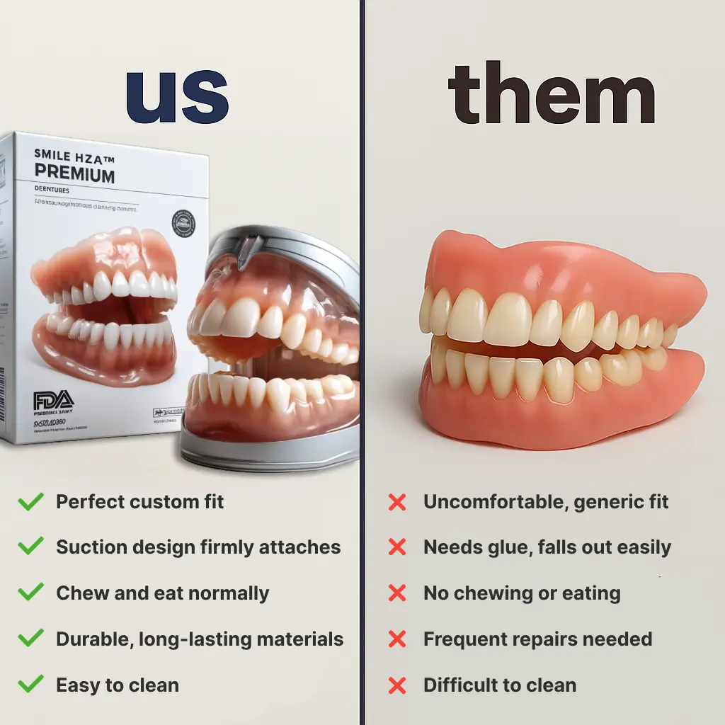 Custom-Fit Premium Dentures – Full Set - Image 2