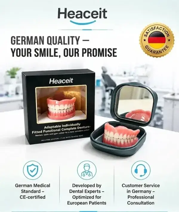 Heaceit Adaptable Individually Fitted Functional Complete Denture - Image 3
