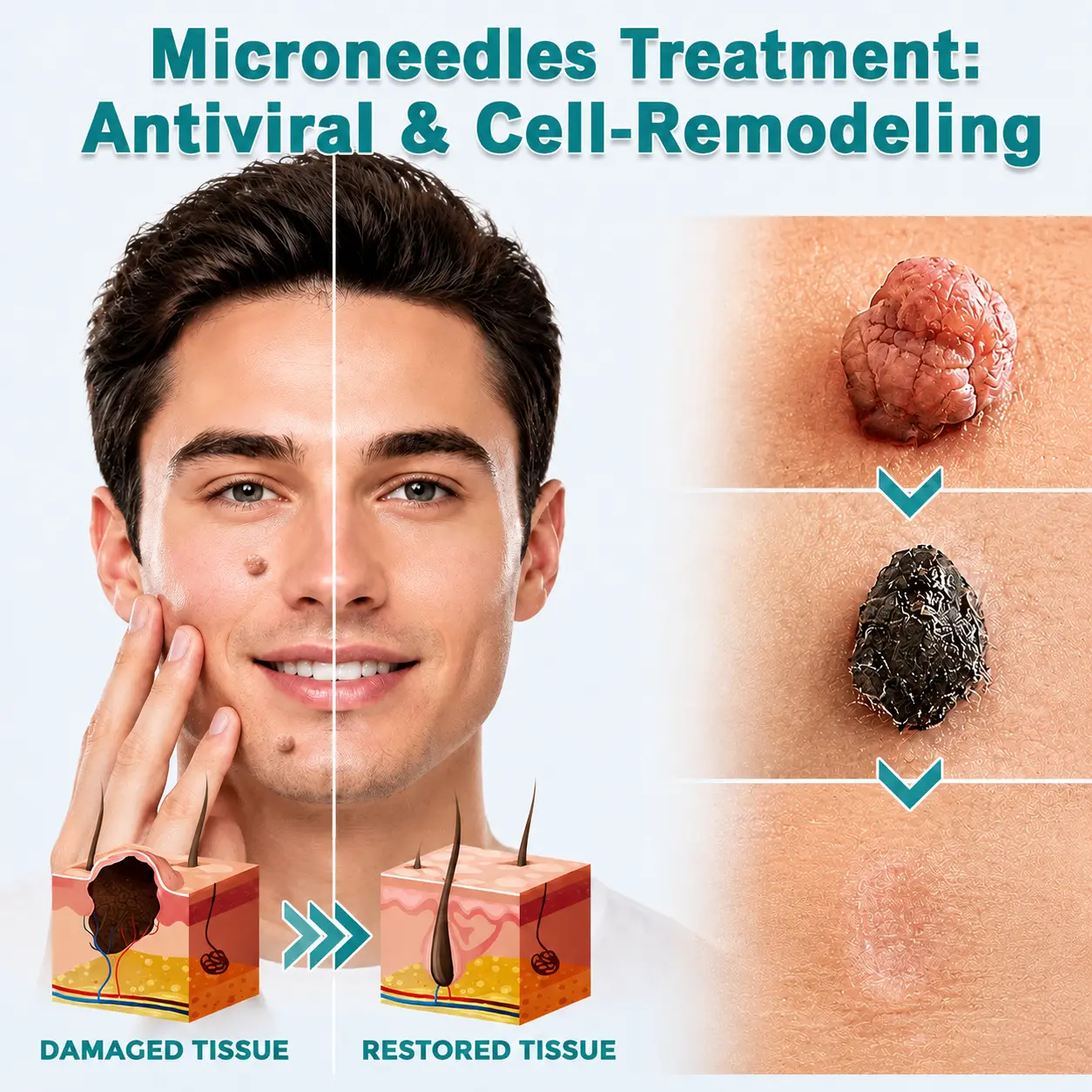 2-in-1 Microneedle & Hydrocolloid Patch - Image 5