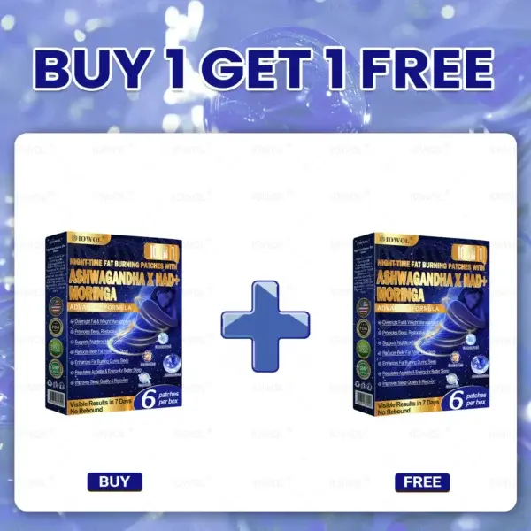 IOWOL ® NIGHT-TIME FAT BURNING PATCHES! ZERO PILLS & ZERO WASTE & ZERO STRUGGLE & 100% RESULTS. - Image 2