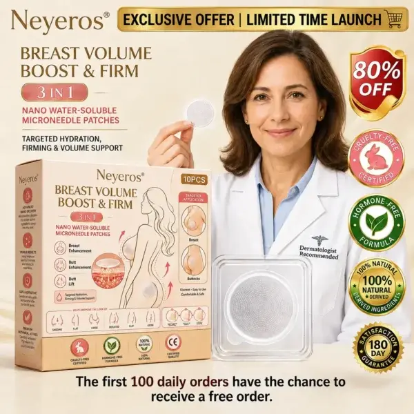 Breast Enhancement Nano Microneedle Patch | Targeted Bust & Glute Care