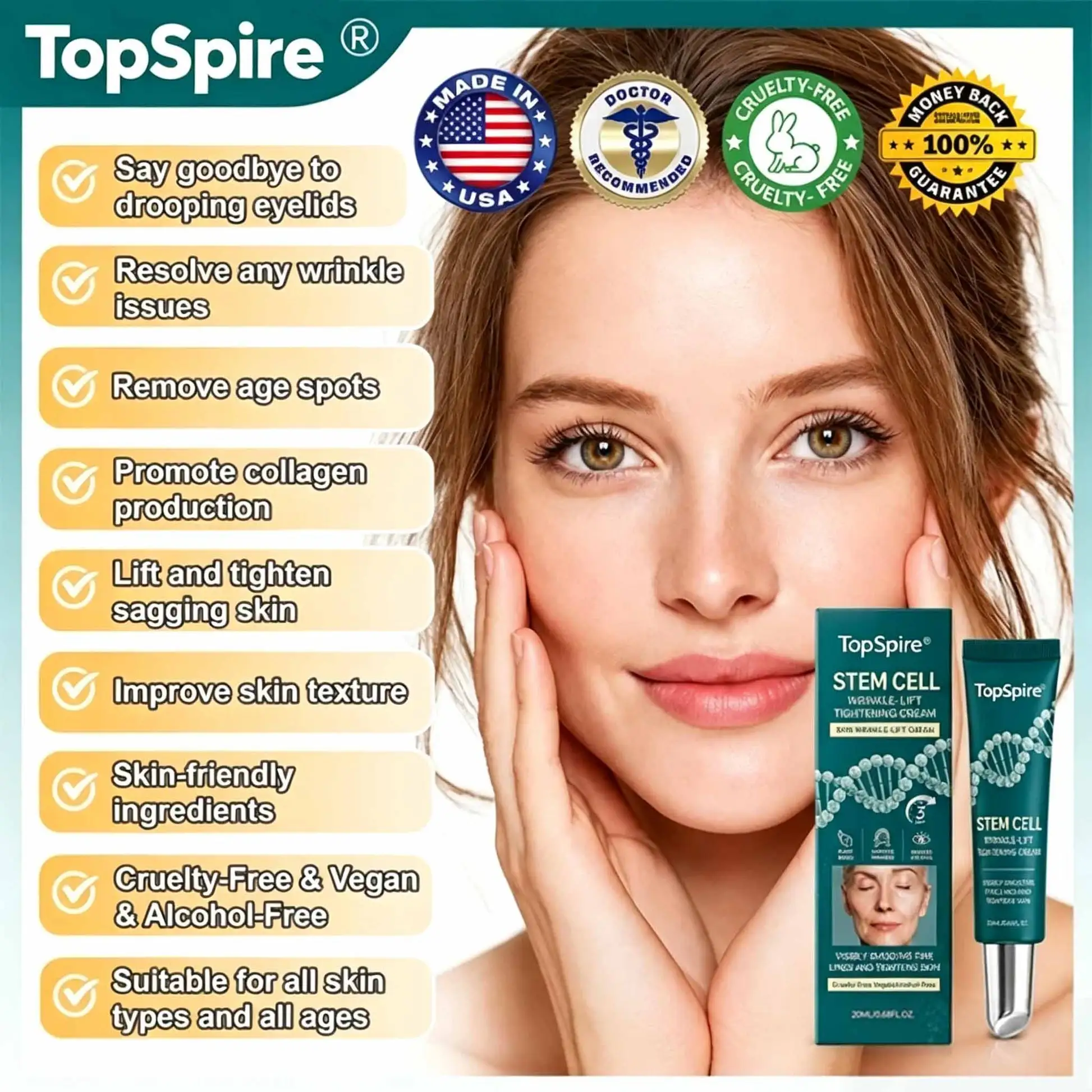 Stem Cell Skin Wrinkle-Lift Tightening Cream