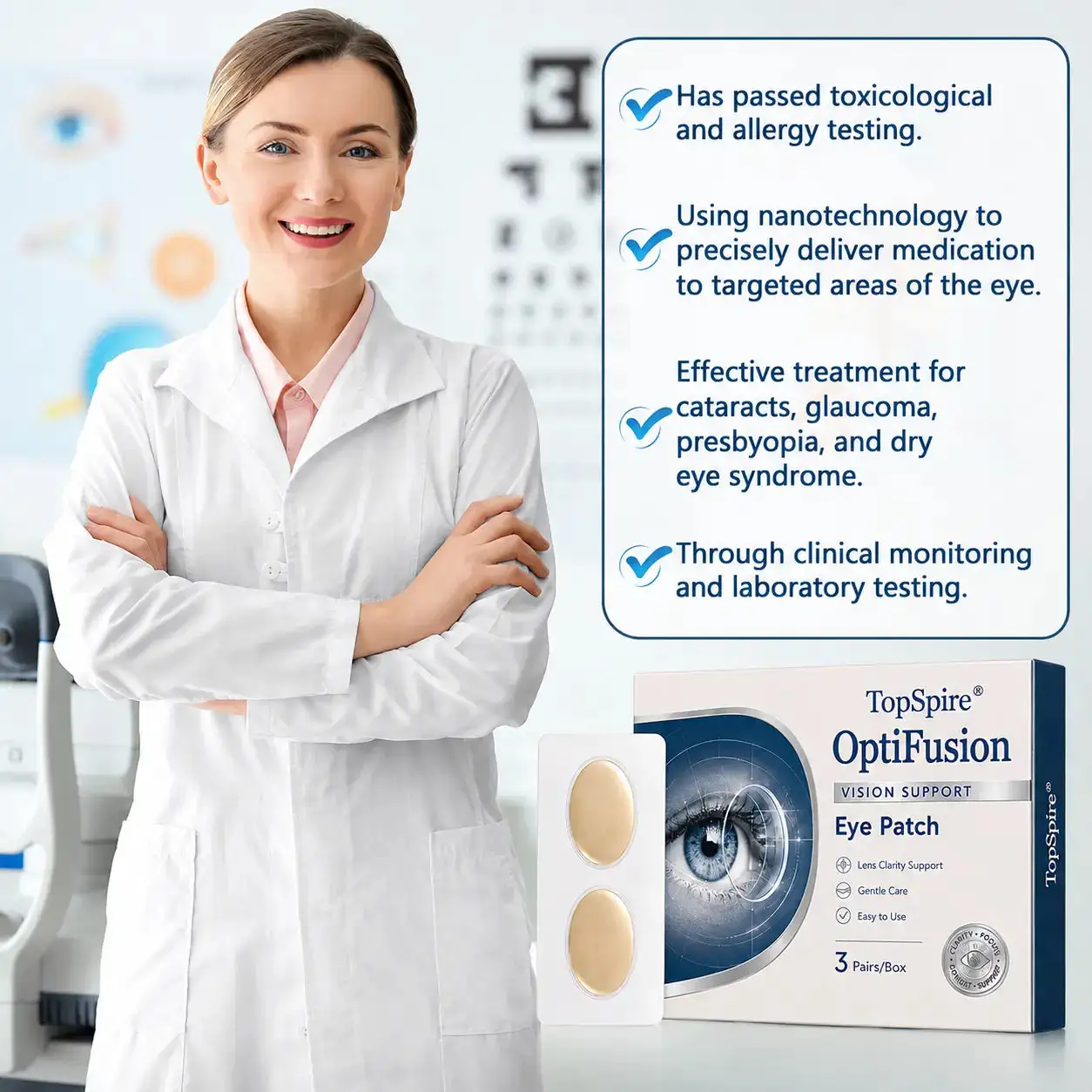 OptiFusion Vision Support Eye Patch - Image 3